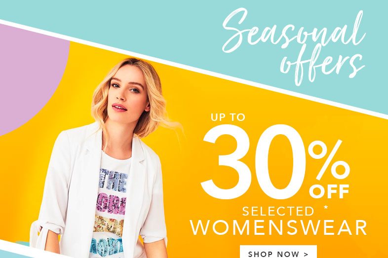 30 off womenswear