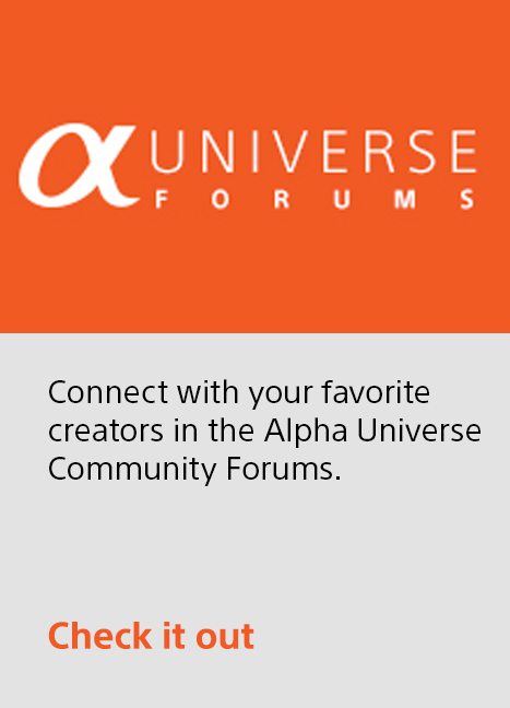 Connect with your favorite creators in the Alpha Universe Community Forums. | Join now