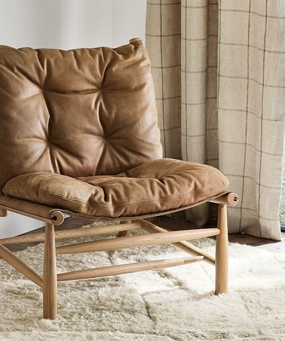 Henning leather chair