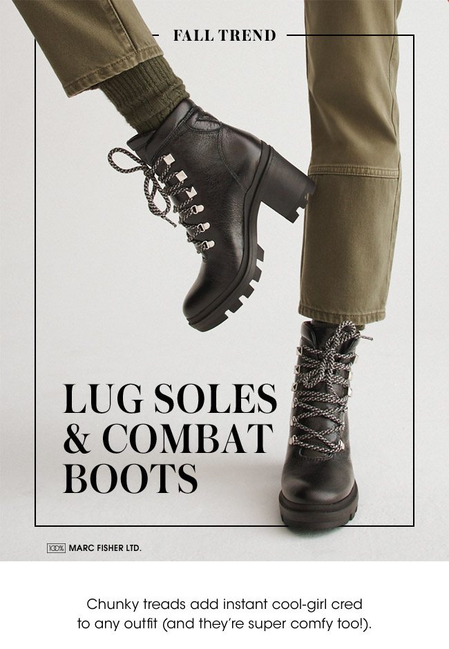 LUG SOLES & COMBAT BOOTS