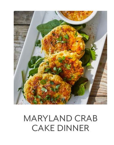 Class: Maryland Crab Cake Dinner