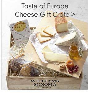 Taste of Europe Cheese Gift Crate