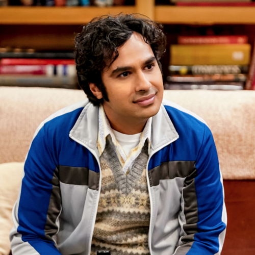 Raj in The Big Bang Theory