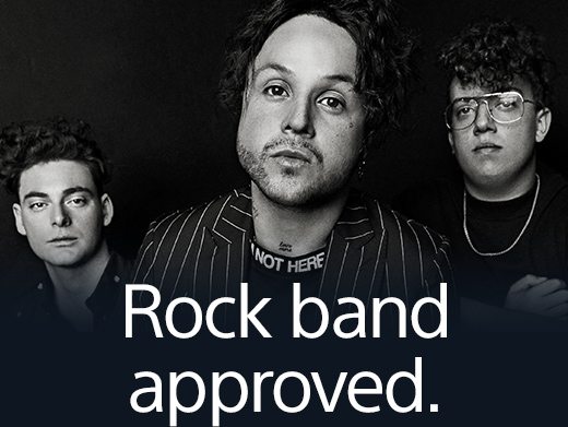 Rock band approved.