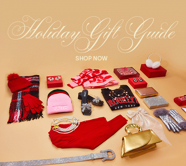 HOLIDAY GIFT GUIDE SHOP NOW