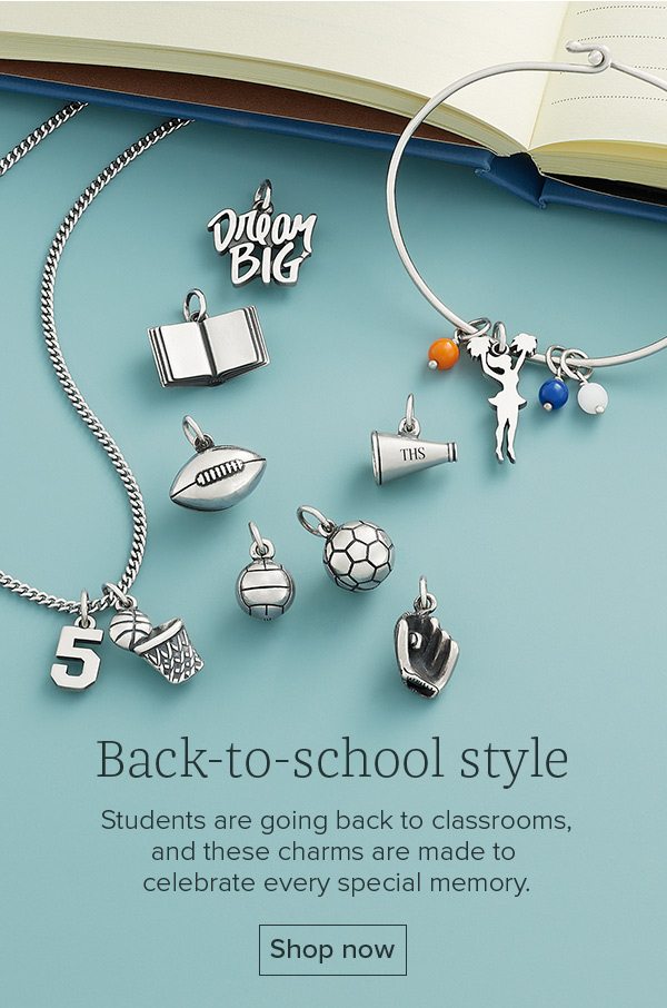 Back-to-school style - Students are going back to classrooms, and these charms are made to celebrate every special memory. Shop now