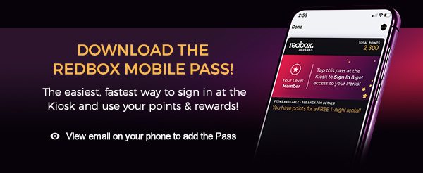 Download The Redbox Mobile Pass