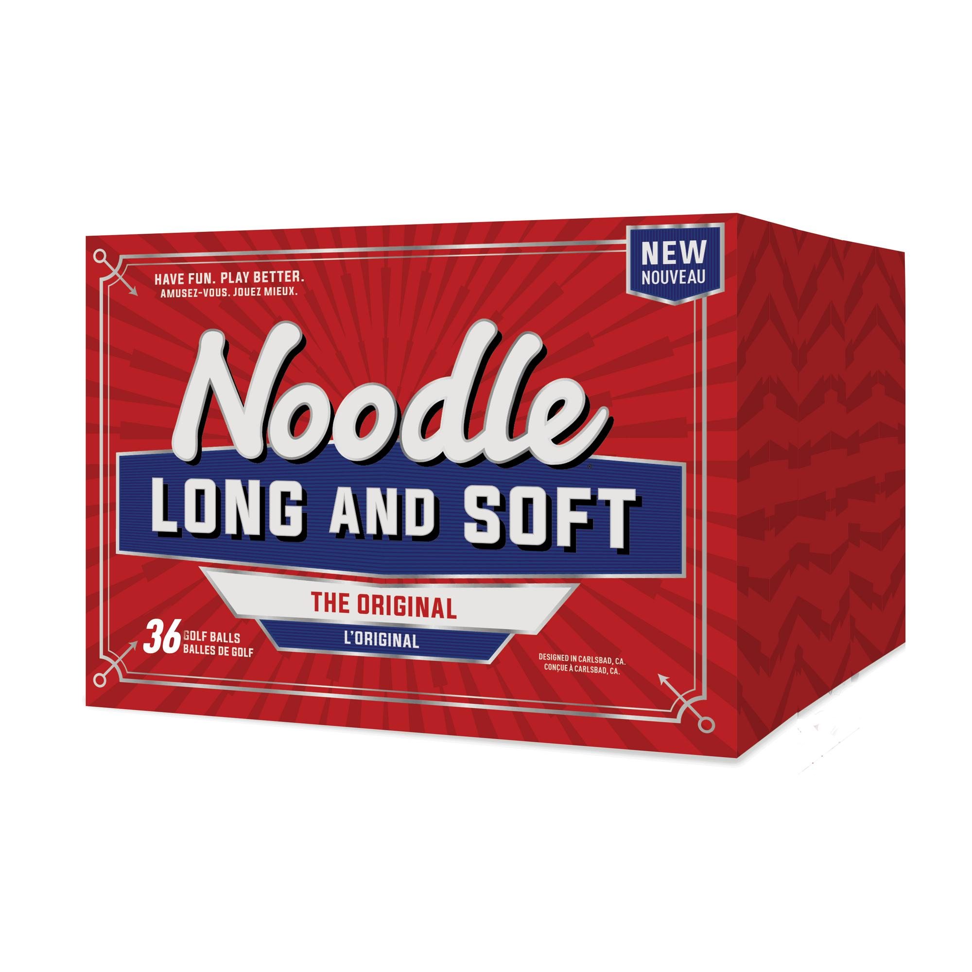 Noodle Long And Soft Golf Balls - 36 Pack