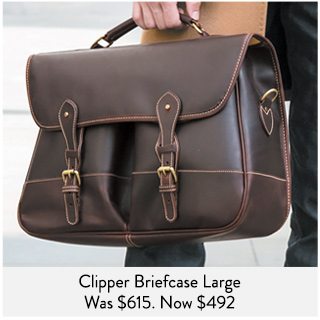 Tusting Clipper Briefcase Large