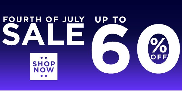 4th of July Sale - upto 60% OFF