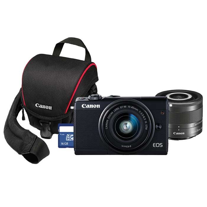 Canon EOS M100 Two Lens Bundle