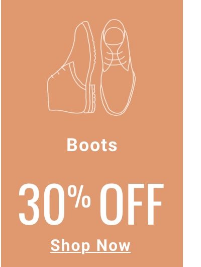 30 Percent Off Boots