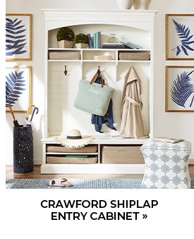 Crawford Shiplap Entry Cabinet