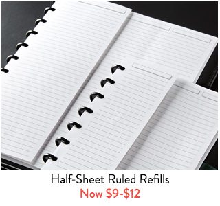 Circa Half-Sheet Ruled Refill