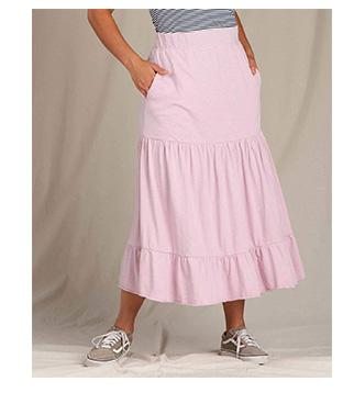 Primo Tiered Midi Skirt