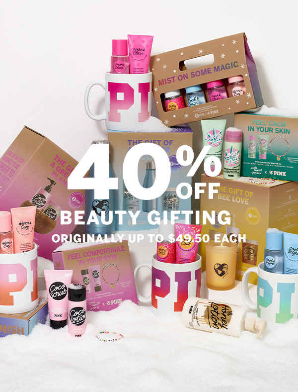 40% OFF BEAUTY