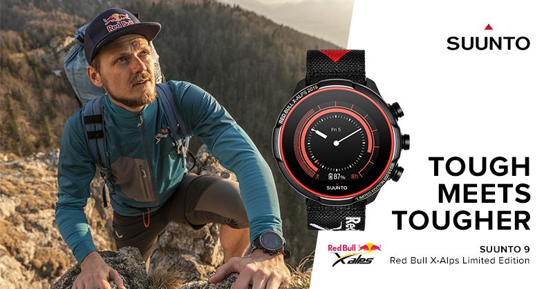 SUUNTO 9 BARO Titanium Red Bull X-Alps Limited Edition