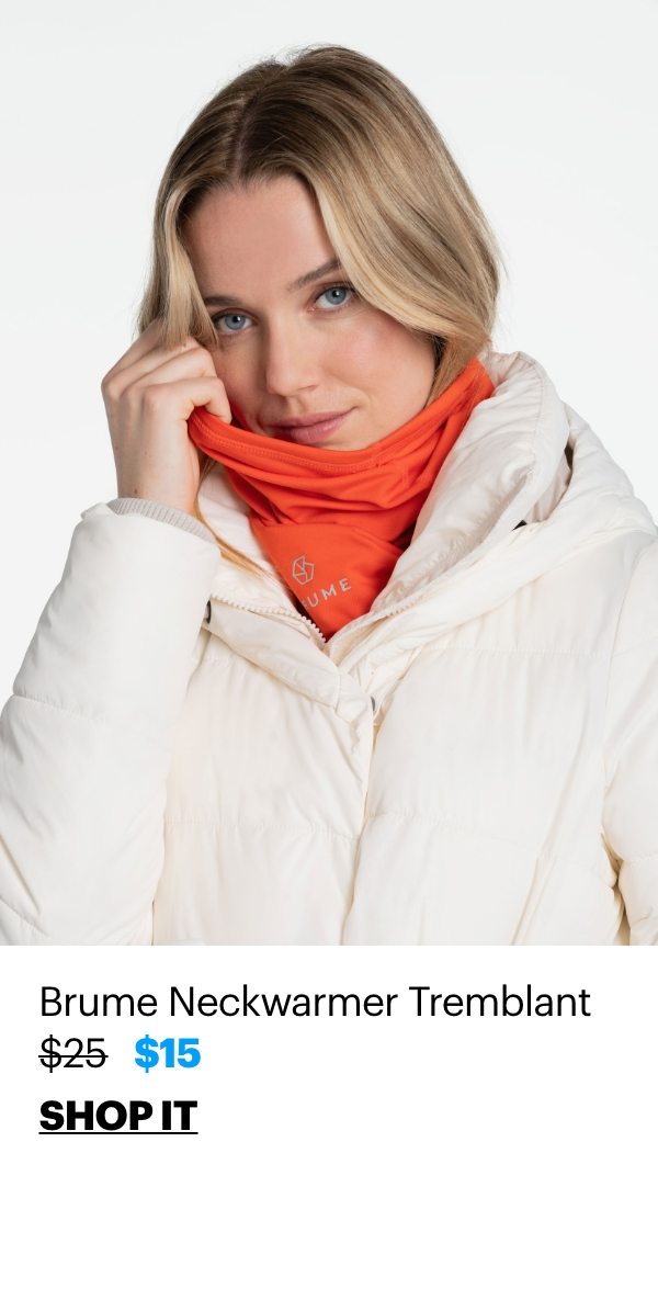 Brume Neckwarmer Tremblant - Paprika