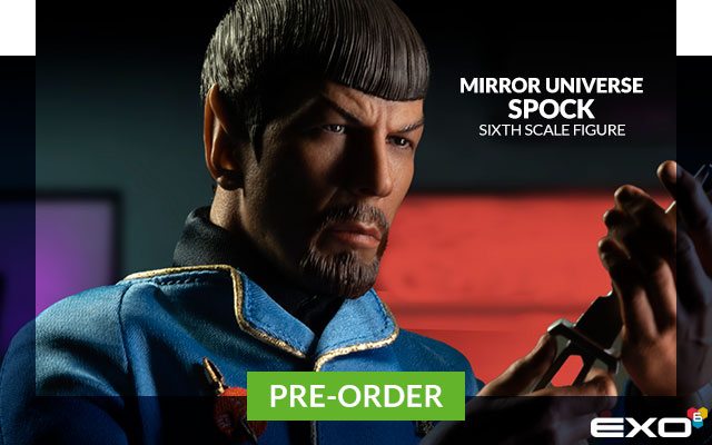 Mirror Universe Spock Sixth Scale Figure by EXO-6