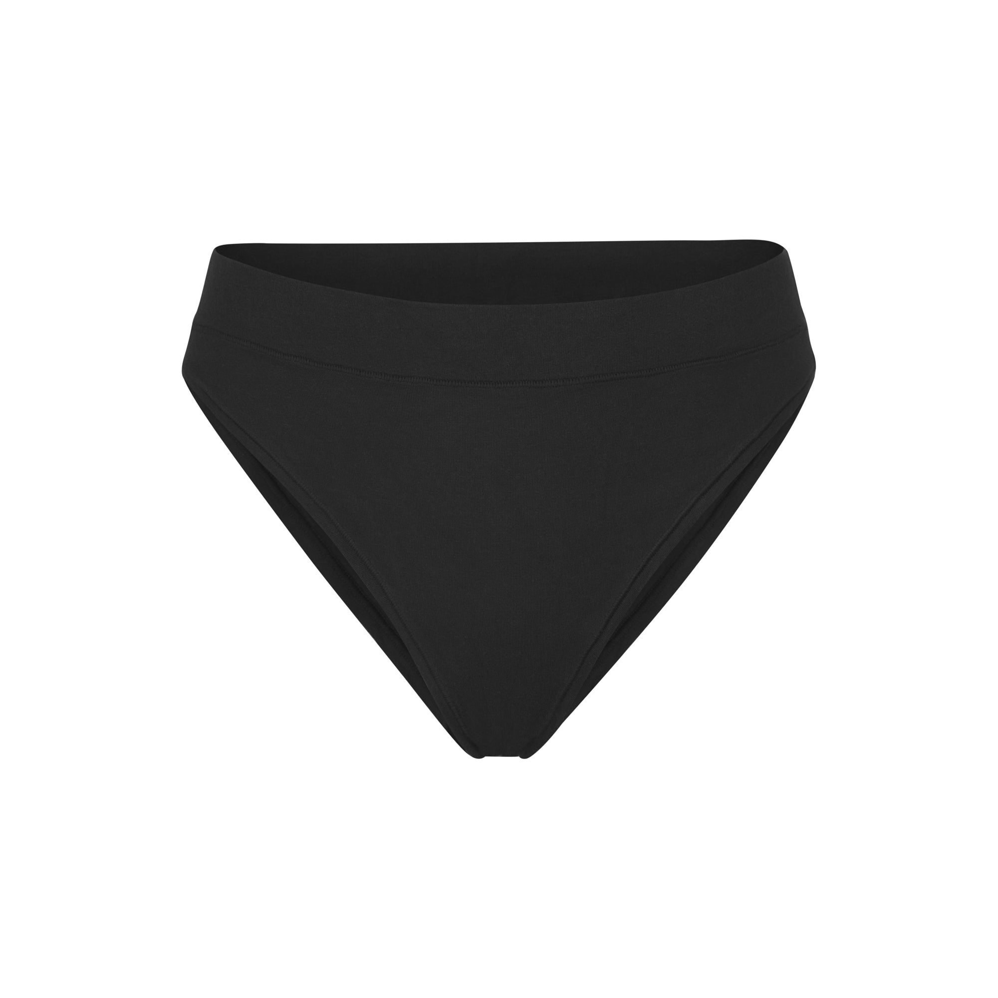 COTTON JERSEY CHEEKY TANGA | SOOT