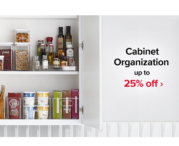 Cabinet Organization up to 25% off ›