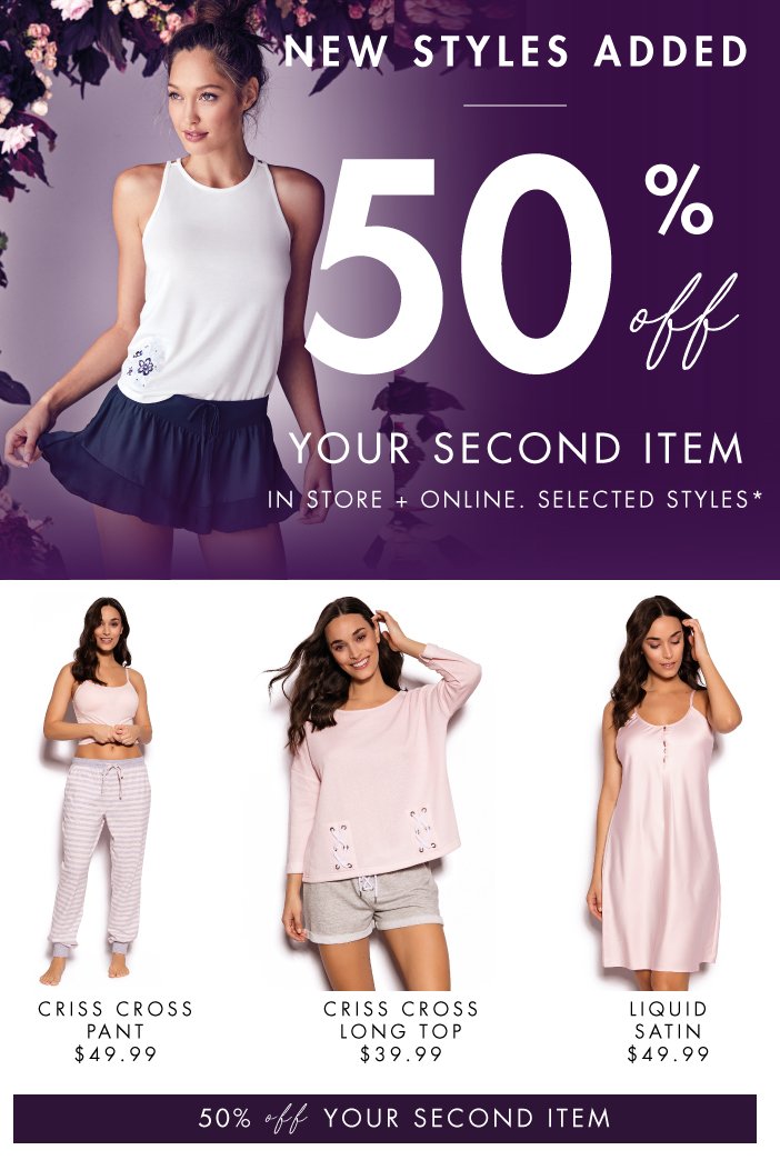 50% Off Your Second Item