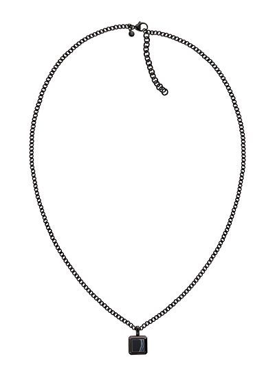 Black Pendant on Chain