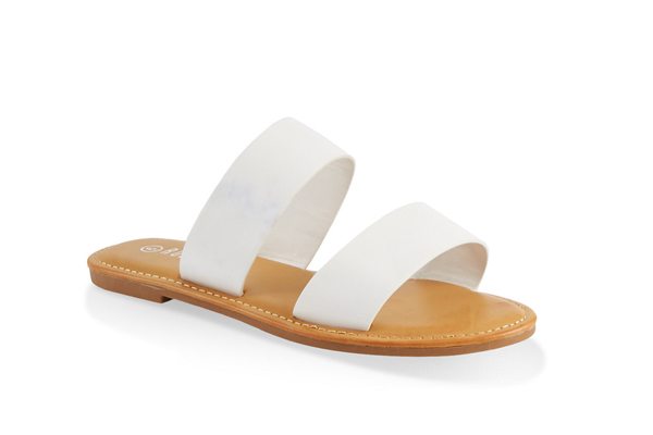 Two Band Slide Sandals