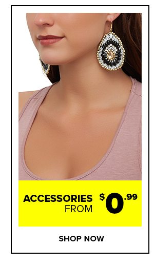 Clearance Accessories from $0.99