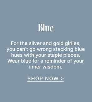 Blue Jewelry | Shop Now