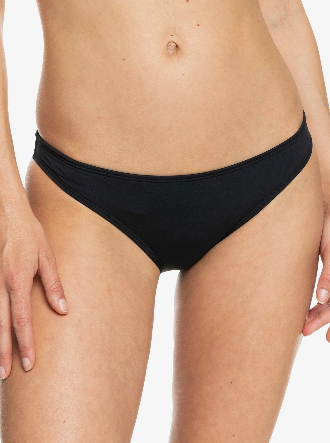 Image of Beach Classics Moderate Bikini Bottoms - Anthracite