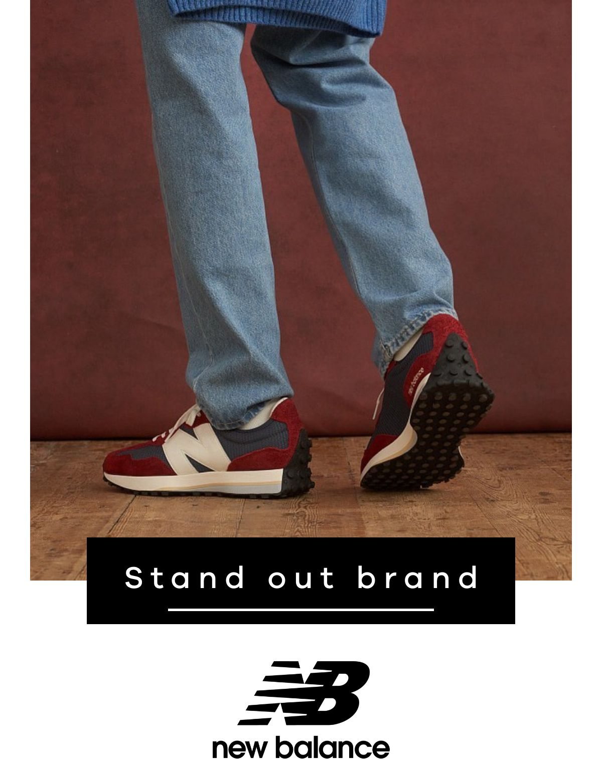 New Balance Footwear New Arrivals Red White Shoe
