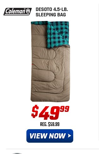 Coleman Desoto 4.5-lb. Sleeping Bag