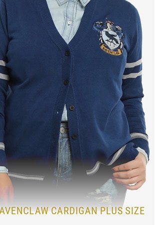 Ravenclaw Cardigan Plus Size