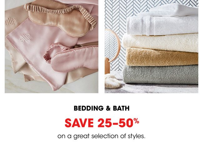 BEDDING & BATH