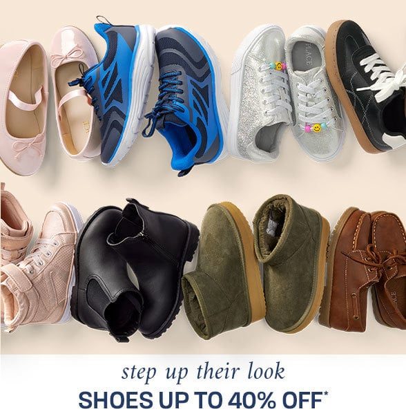 Up to 40% off Shoes