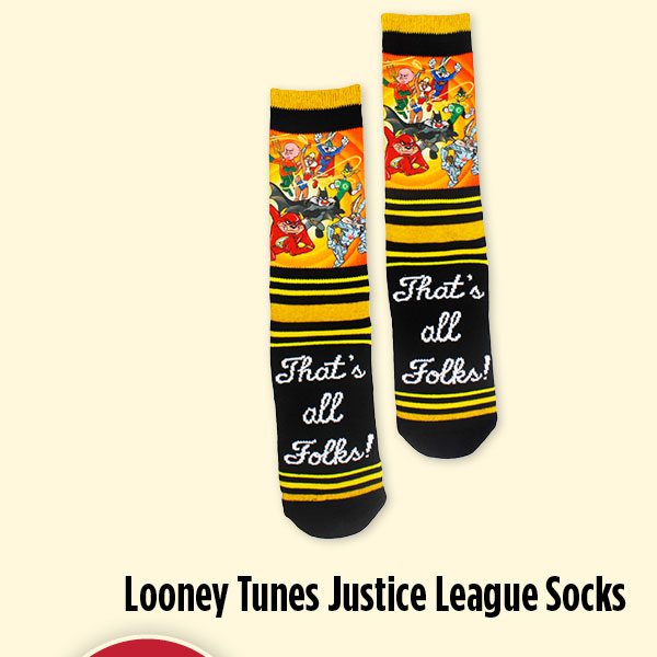 Looney Tunes as the Justice League Socks