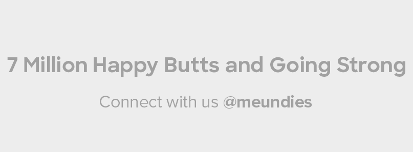 7 Million Happy Butts and Going Strong | Connect with us @MeUndies