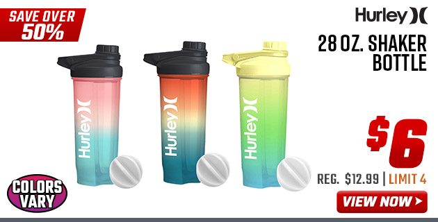 Hurley 28 oz. Shaker Bottle 