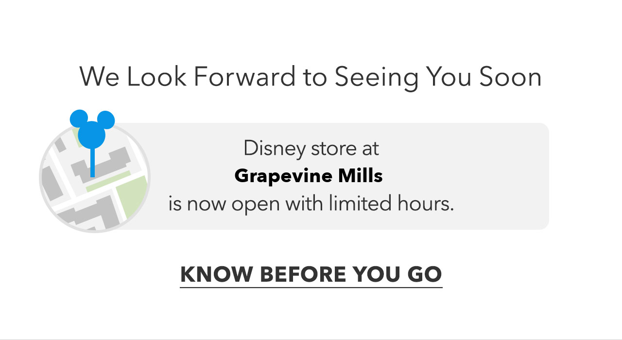 Your local Disney store is now open. Know before you go.