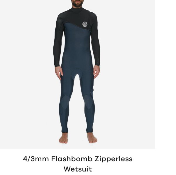 Rip Curl Flashbomb 4/3mm Zipperless Wetsuit