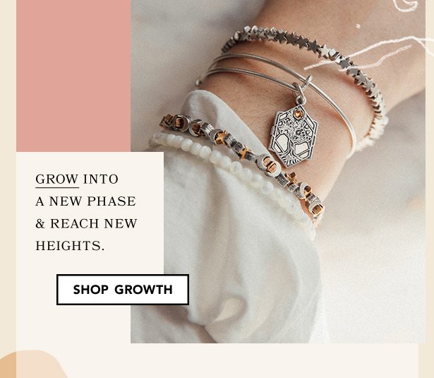 Shop bangles with the meaning of growth.