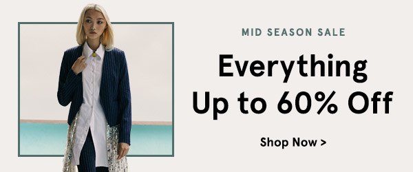 Everything up to 60% off