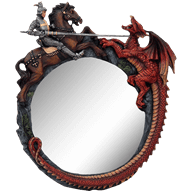 St. George the Dragon Slayer Mirror