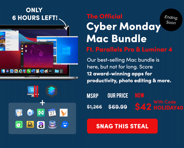 Cyber Monday Mac Bundle | Shop Now