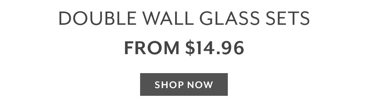 Double Wall Glass Sets