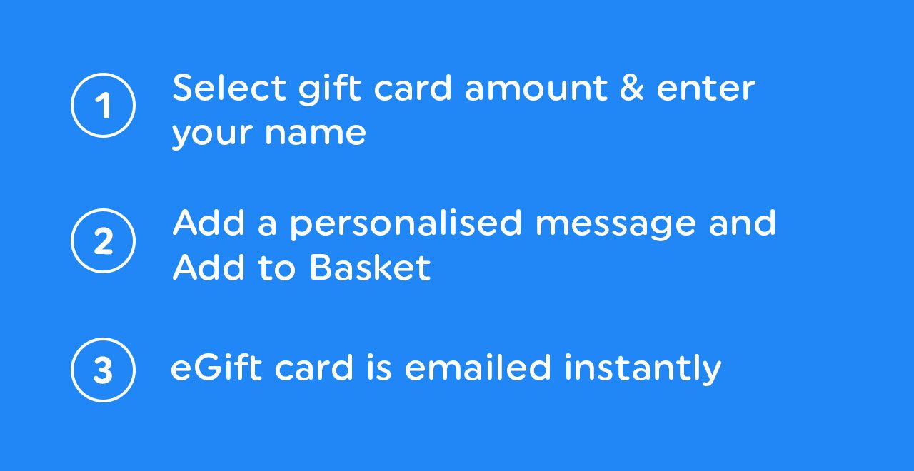 eGift Card - Instructions