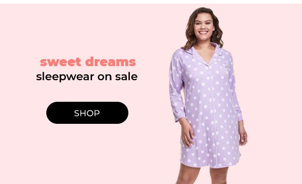 Sleepwear on Sale - Turn on your images