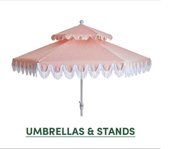 umbrellas and stands