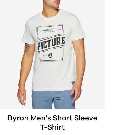 Picture Organic Byron Short Sleeve T-Shirt